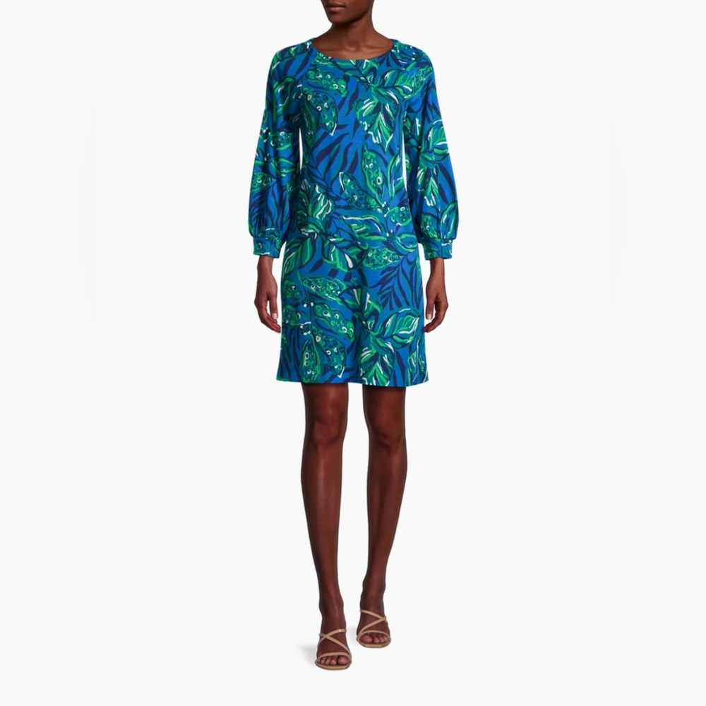 Elianna Cotton Foral Minidress | Size L - NWT
